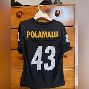 NFL Women's Black Steelers Jersey